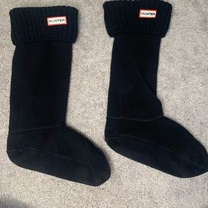 Hunter Fleece Tall Boot socks